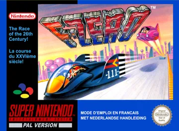 F-Zero (Europe) box cover front